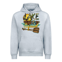 Heather Grey lake squad Urban Hoodie - BarkalooDesign