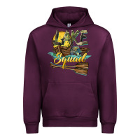 Mauve Wine lake squad Urban Hoodie - BarkalooDesign