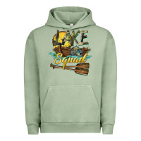 Pigment Oil Green lake squad Urban Hoodie - BarkalooDesign