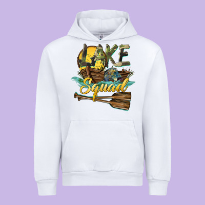 Lake Squad Urban Hoodie Designed By Barkaloodesign