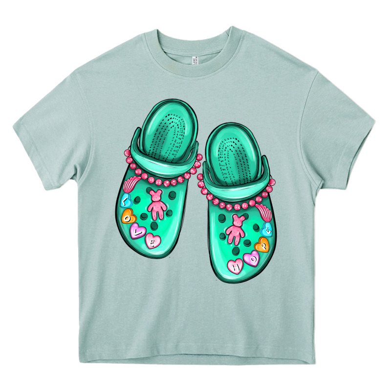 Nurse Crocs Heavy Core Tee by MaliasSmallBusiness | Teevron