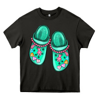 Asphalt nurse crocs Heavy Core Tee - MaliasSmallBusiness