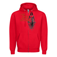 Red let's scare jessica to death Zipper Hoodie - tuanDangUi