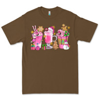 Cacao Pink Christmas Coffee Cups Bbs Premium Tee - BundleAndBundleShop