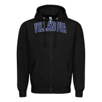 Black villanova pennsylvania pa vintage athletic sports Zipper Hoodie - tuanDangUi