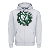 Heather Grey piedmont college lions Zipper Hoodie - tuanDangUi