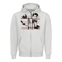 Dove Grey the wild wild west colour Zipper Hoodie - tuanDangUi