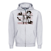 Heather Grey the wild wild west colour Zipper Hoodie - tuanDangUi