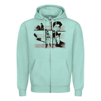 Seafoam the wild wild west colour Zipper Hoodie - tuanDangUi