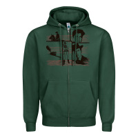Sports Green the wild wild west colour Zipper Hoodie - tuanDangUi