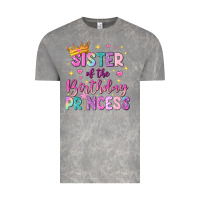 Cloud Rock sister of the birthday princess Vintage Tee - NancyCooperArtShop