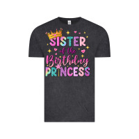 Sister Of The Birthday Princess Vintage Tee | Teevron