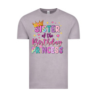Vintage Zinc sister of the birthday princess Vintage Tee - NancyCooperArtShop