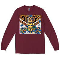 Burgundy Cheer Long Sleeve Tee - TumblerDesignByShophia