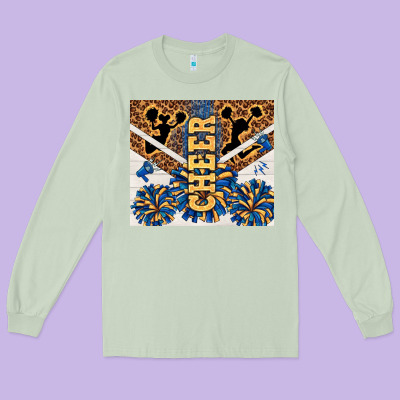 Cheer Long Sleeve Tee Designed By Tumblerdesignbyshophia