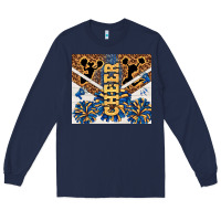 Navy Cheer Long Sleeve Tee - TumblerDesignByShophia