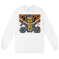 White Cheer Long Sleeve Tee - TumblerDesignByShophia