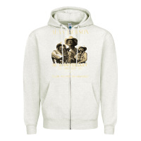 Oatmeal Heather Alan Art Jackson Limited Design Gift For Fans Zipper Hoodie - tuanDangUi