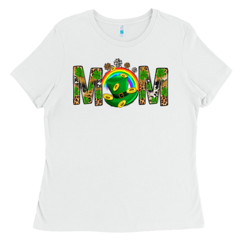 Western Mom With Shamrock Ladies Tee by BundleAndBundleShop | Teevron
