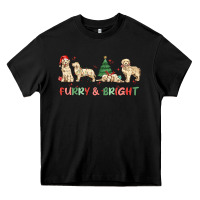 Black furry and bright Heavy Core Tee - MaliasSmallBusiness