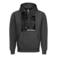 Charcoal Heather requiem for a dream black transparent Zipper Hoodie - tuanDangUi