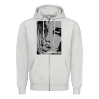 Dove Grey requiem for a dream black transparent Zipper Hoodie - tuanDangUi