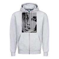 Heather Grey requiem for a dream black transparent Zipper Hoodie - tuanDangUi