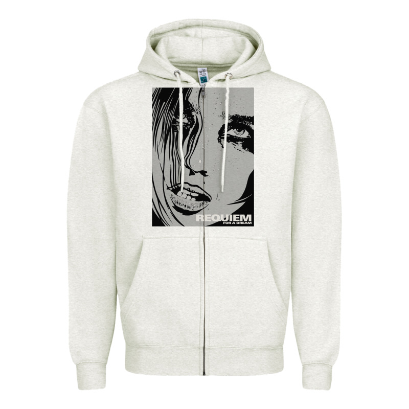 Requiem For A Dream Black Transparent Zipper Hoodie by tuanDangUi | Teevron