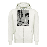 Oatmeal Heather requiem for a dream black transparent Zipper Hoodie - tuanDangUi