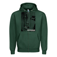Sports Green requiem for a dream black transparent Zipper Hoodie - tuanDangUi