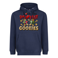 Navy I Teach The Smartest Cookies Heavyweight Hoodie - LillyAllenDesigns
