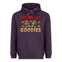Plum I Teach The Smartest Cookies Heavyweight Hoodie - LillyAllenDesigns