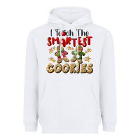White I Teach The Smartest Cookies Heavyweight Hoodie - LillyAllenDesigns