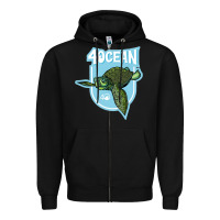 Black 4ocean 7 Zipper Hoodie - tuanDangUi