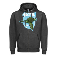 Charcoal Heather 4ocean 7 Zipper Hoodie - tuanDangUi