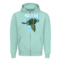 Seafoam 4ocean 7 Zipper Hoodie - tuanDangUi