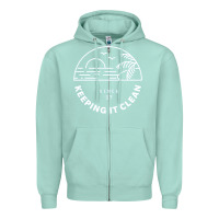 Seafoam 4ocean 9 Zipper Hoodie - tuanDangUi