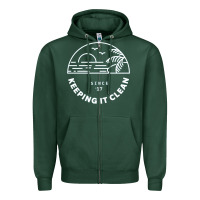Sports Green 4ocean 9 Zipper Hoodie - tuanDangUi