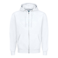 White 4ocean 9 Zipper Hoodie - tuanDangUi