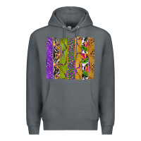 Rock Mardi Gras Brushstrokes Premium Hoodie - BundleAndBundleShop
