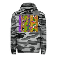 Slate Camo Mardi Gras Brushstrokes Premium Hoodie - BundleAndBundleShop