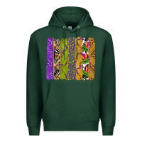 Sports Green Mardi Gras Brushstrokes Premium Hoodie - BundleAndBundleShop