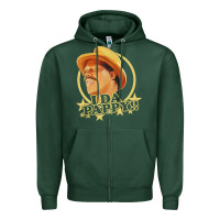 Sports Green i da pappy funny form show Zipper Hoodie - tuanDangUi