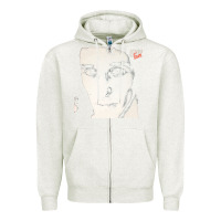 Oatmeal Heather john cale fear Zipper Hoodie - tuanDangUi