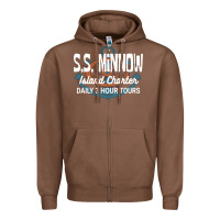 Chestnut s.s. minnow   gilligan's island Zipper Hoodie - tuanDangUi