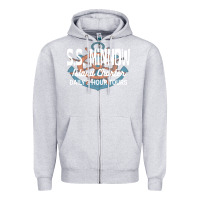 Heather Grey s.s. minnow   gilligan's island Zipper Hoodie - tuanDangUi