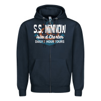Navy s.s. minnow   gilligan's island Zipper Hoodie - tuanDangUi