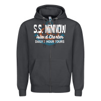 Smoke s.s. minnow   gilligan's island Zipper Hoodie - tuanDangUi