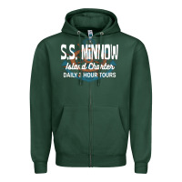 Sports Green s.s. minnow   gilligan's island Zipper Hoodie - tuanDangUi