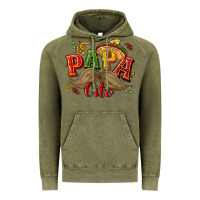 Vintage Olive Papa cito Vintage Hoodie - NancyCooperArtShop